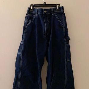 brandy melville Talia Dark Wash Carpenter Jeans